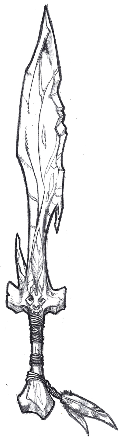 dire bear sword
