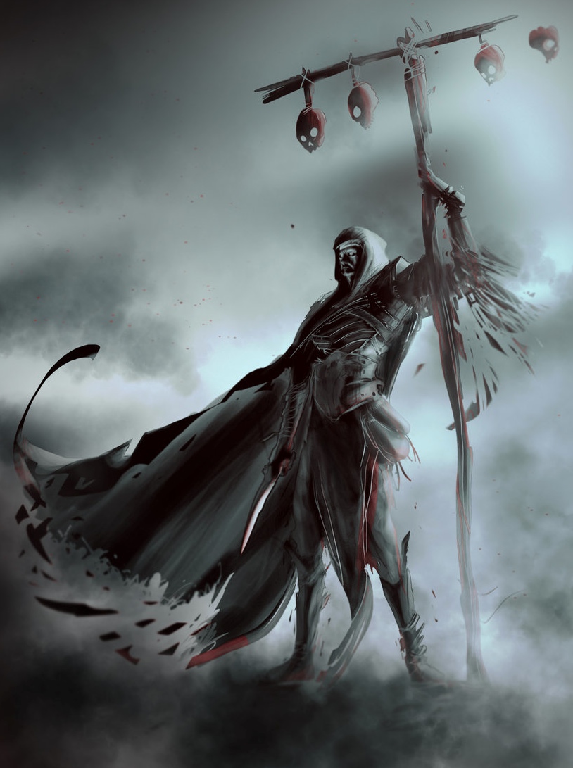 Necromancer Concept by DenjinPrime c