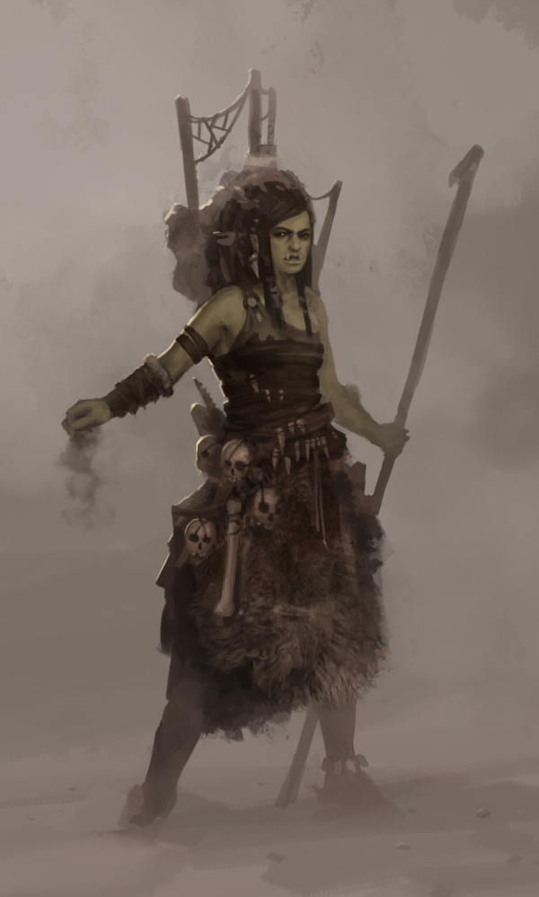 female orc shaman by boc0-d5n0wmx c