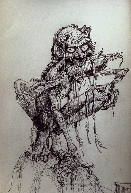 na-ku gollum by the hand-d6xit2m c