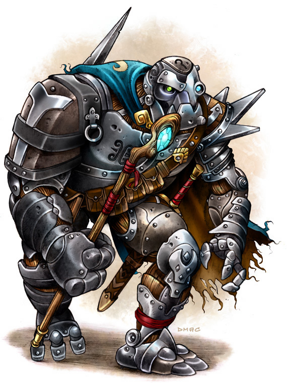 warforged sorcerer by d mac